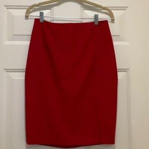 WHBM SIZE 2 RED Skirt